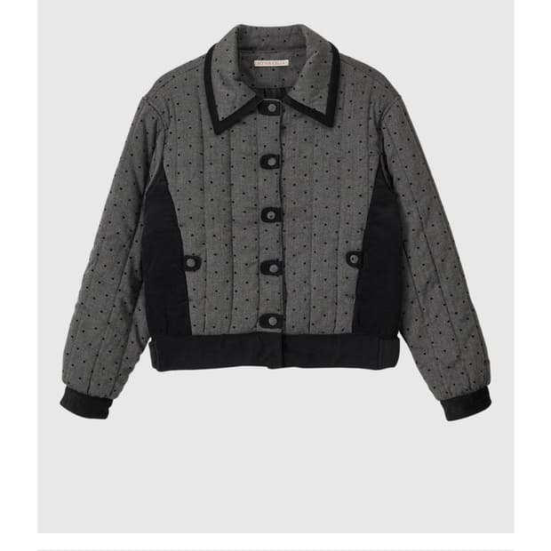 비터셀즈 그루비 퀄팅 자켓 블랙