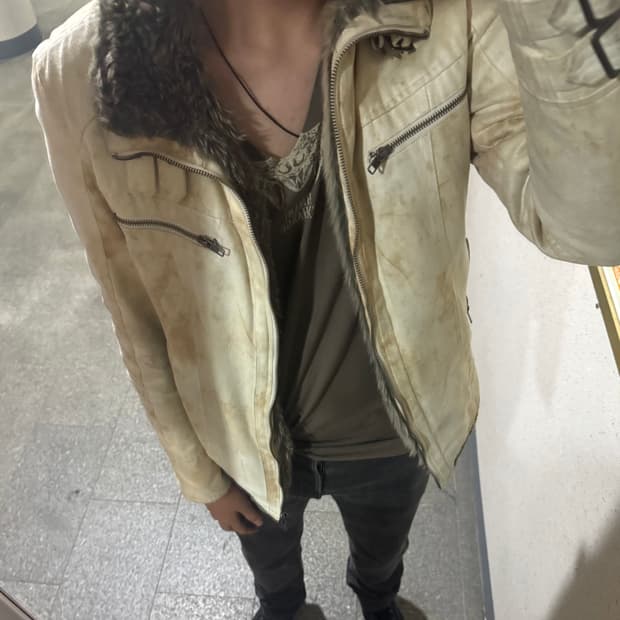 SCHLÜSSEL Ivory bleaching pattern fur