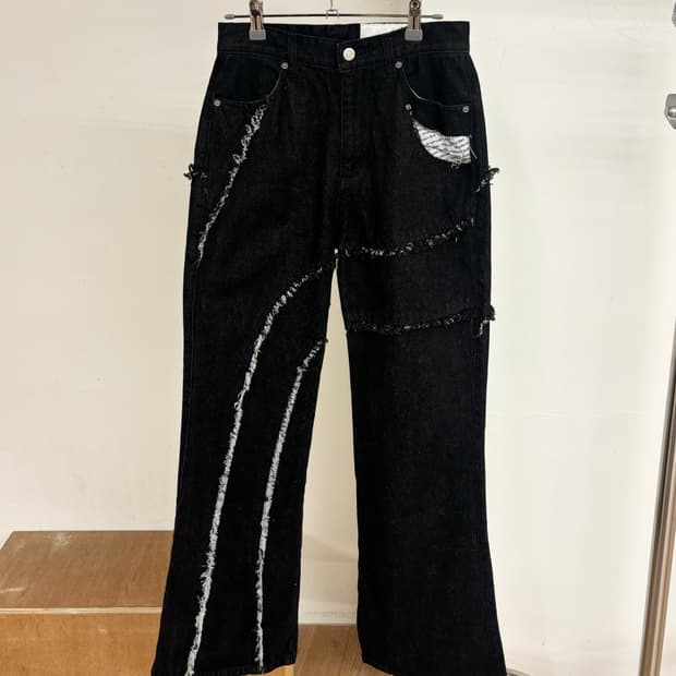 앤더슨벨 카리스 러프 라인 로우컷 진