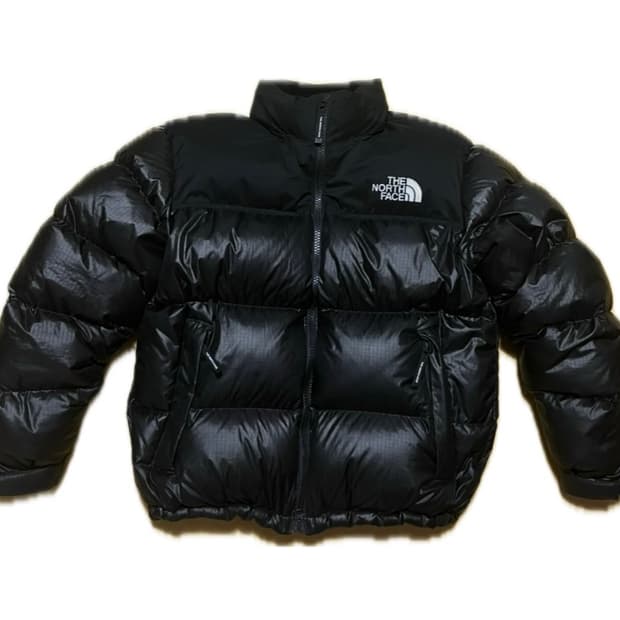 ( 백화점 24 fw )노스페이스 눕시 블랙 유광 L사이즈