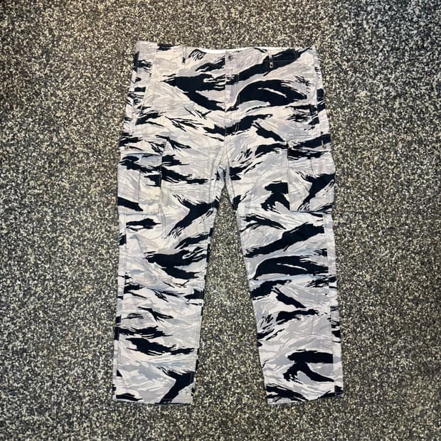 리바이스 빅사이즈 타이거 카모 카고 팬츠 (44)