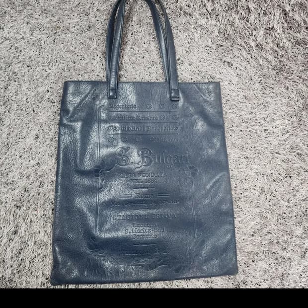 불가리 레드 숄더백