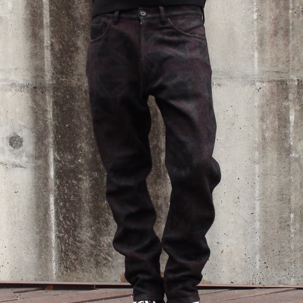 comme des garcons union jack pants