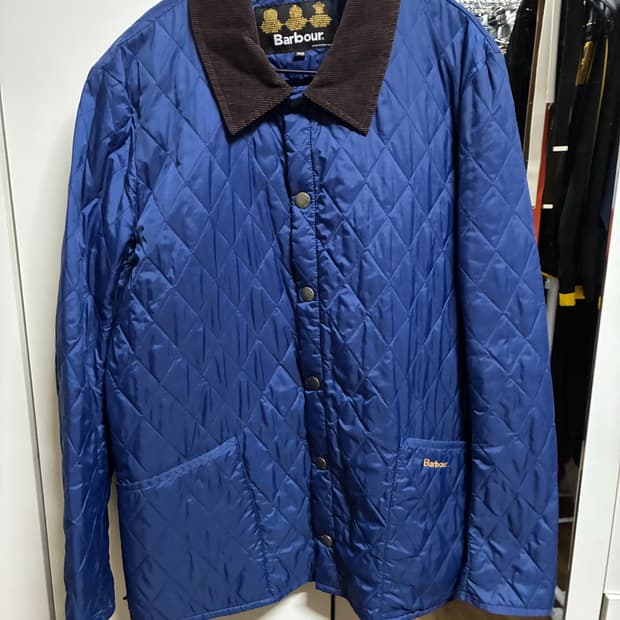 [새상품] 바버 퀄팅 자켓 L/100