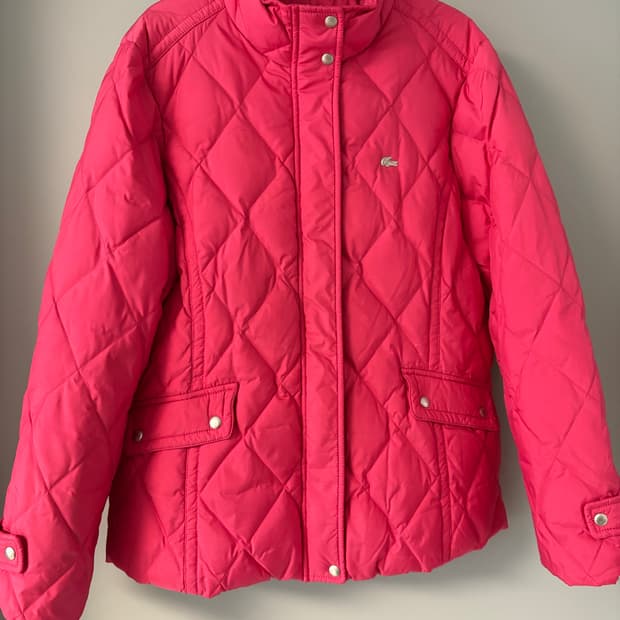 Lacoste duck down padded jacket