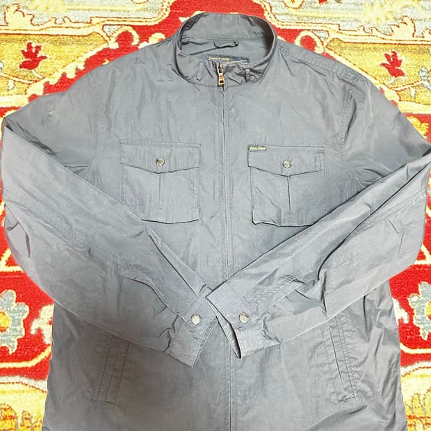 게스 진스 빈티지 나일론 자켓 100