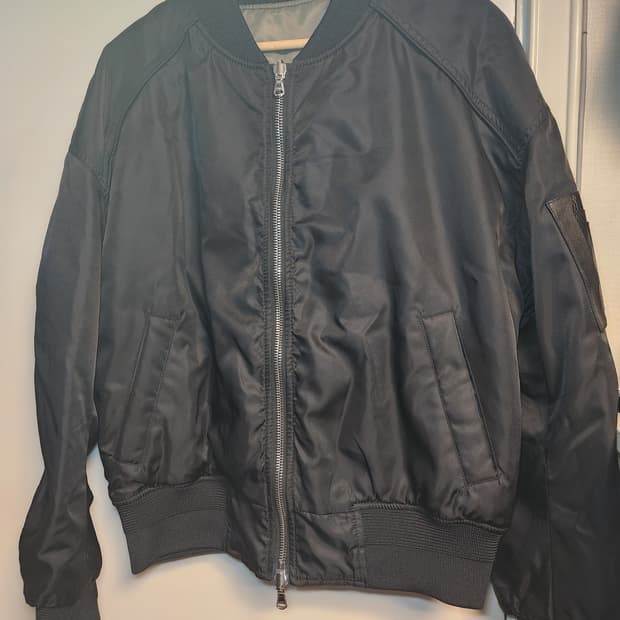 마마가리 리버시블 오버사이즈 MA-1 자켓 95(M정도)