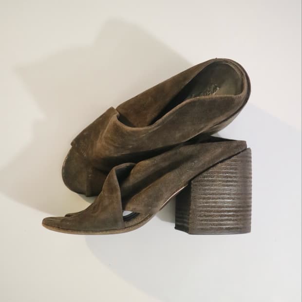 Marsell leather heel