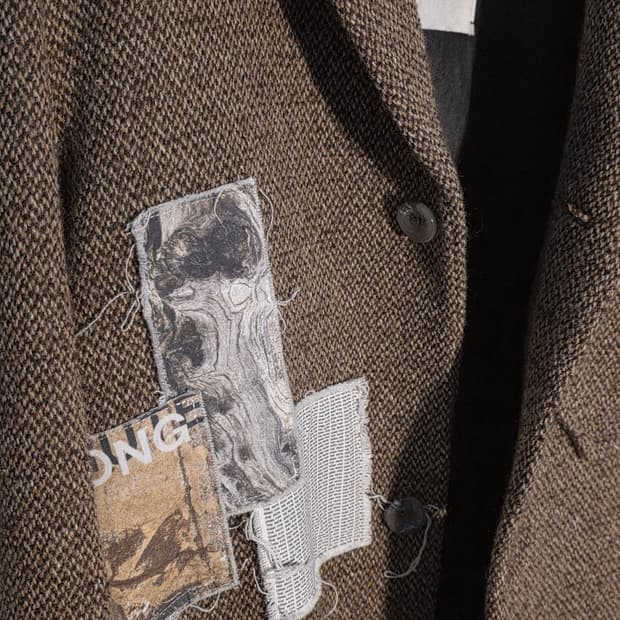 Song for the mute 23.2 tweed raglan coat