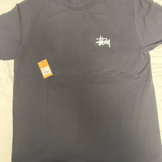 스투시 베이직 반팔 블랙 새상품