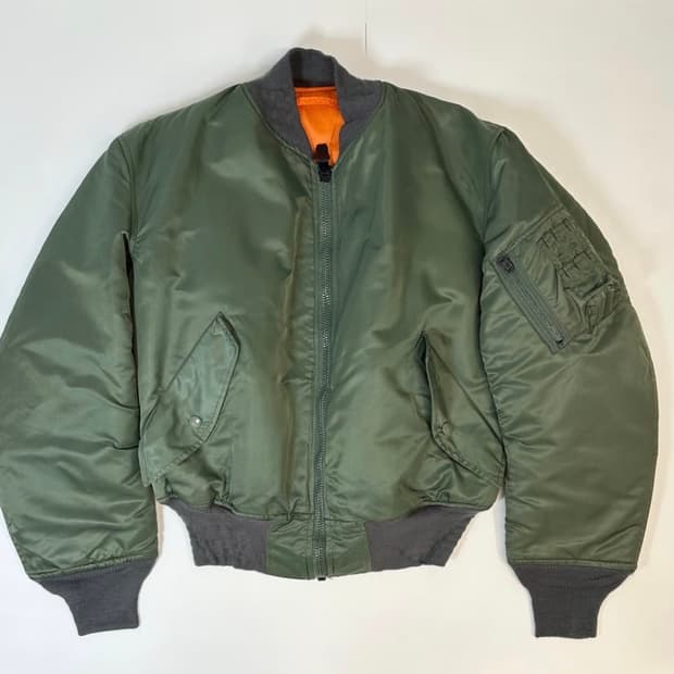 90s USA 밀리터리 GREENBRIER MA-1 / 리버시블 / M