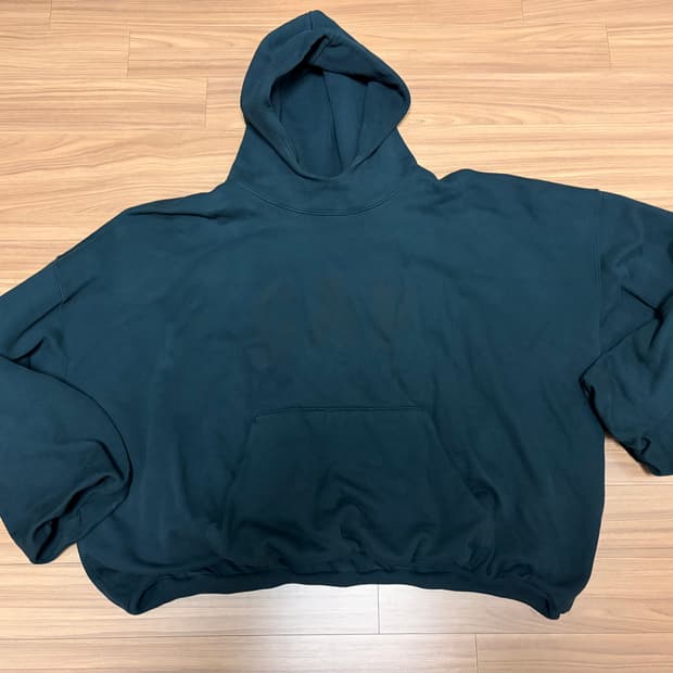 이지 갭 엔지니어드 바이 발렌시아가 도브 후드 워시드블랙 L