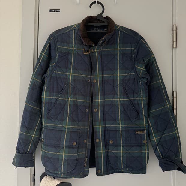 폴로 퀼팅 자켓