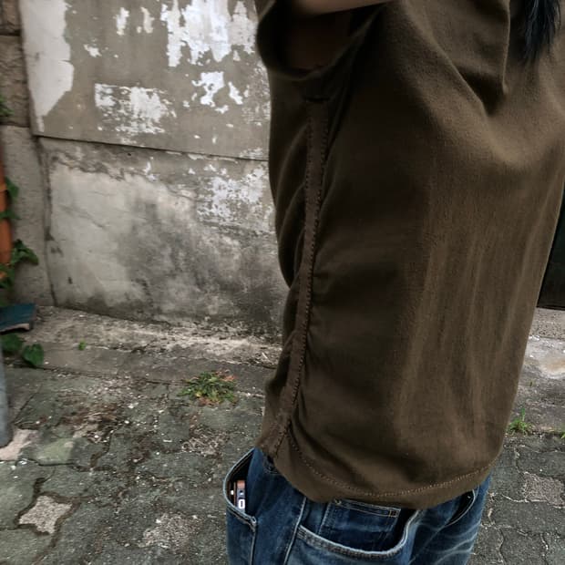 AD2005 Panel Shirring T-shirt