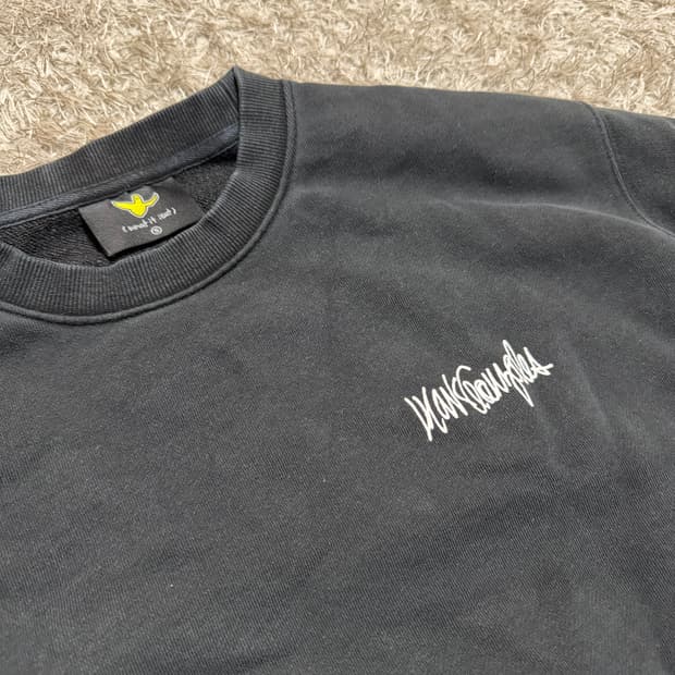 [S] 와릿이즌 마크곤잘레스 맨투맨 블랙