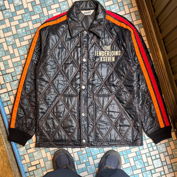 TENDERLOIN Quilted Racing Jacket