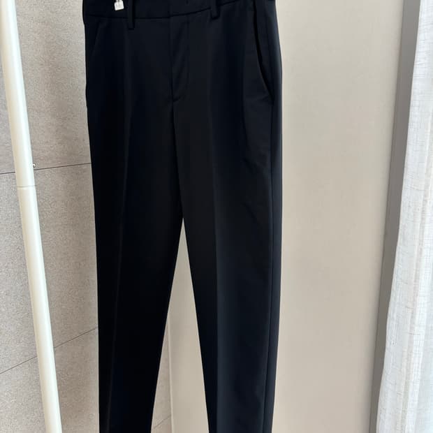 폴햄 블랙 슬랙스 바지