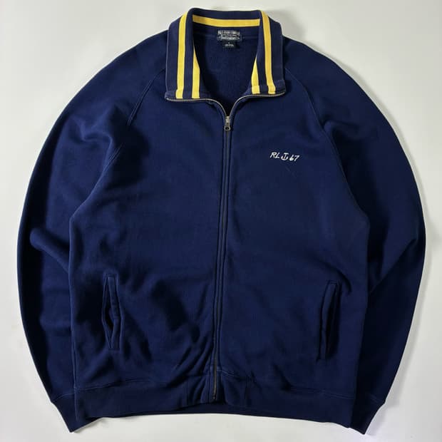 Polo  폴로 진스 컴퍼니 코튼 RL 네이비 집업 