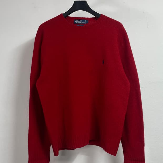 폴로 랄프로렌 램스 울 헤비 니트 (on.554)