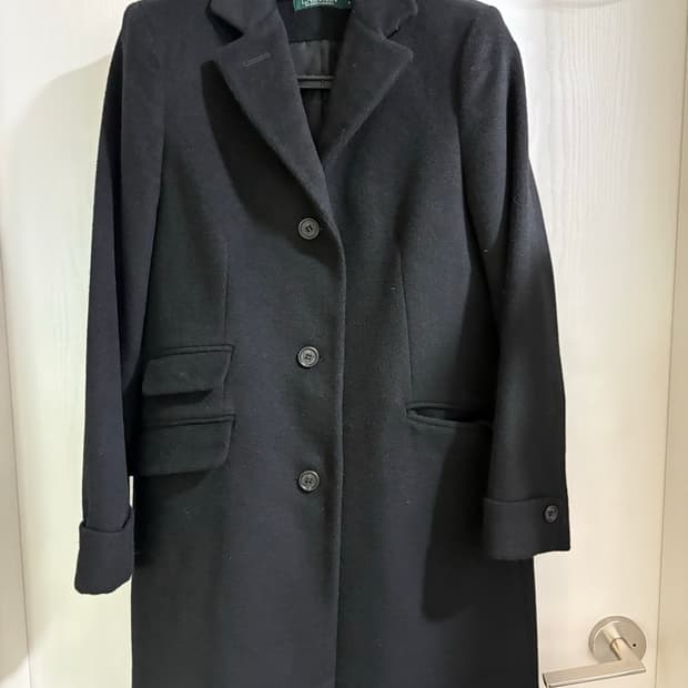 Lauren Ralph Lauren 울혼방 롱코트 8사이즈