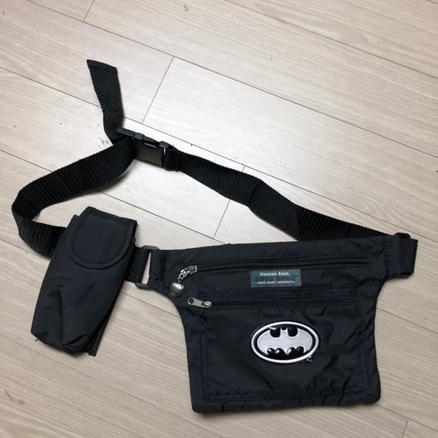 워너브라더스 베트맨 굿즈 웨이스트백 힙색