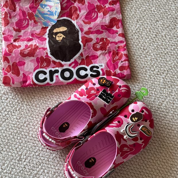 크록스 베이프 핑크 250사이즈