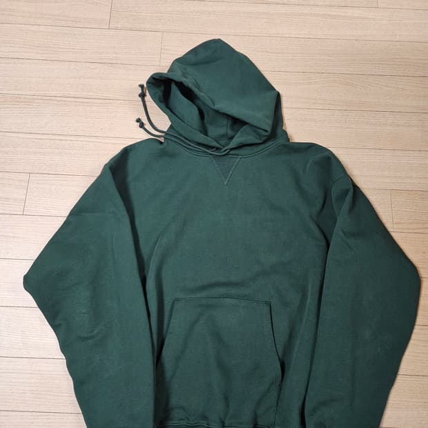 아웃스탠딩 스웻후드 차콜 새제품