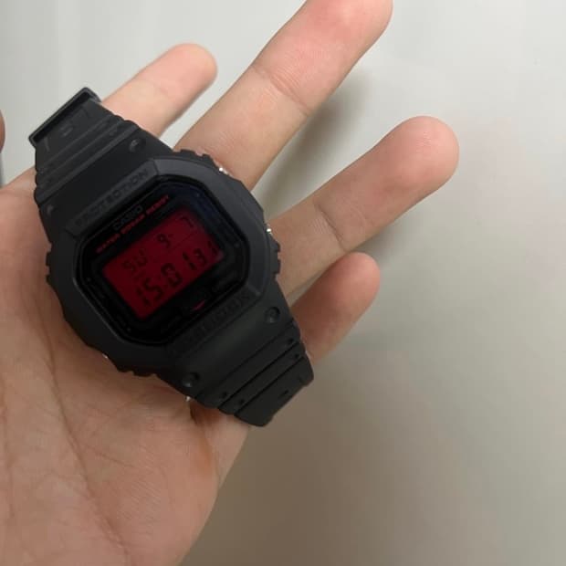Gshock DW-5600BBR