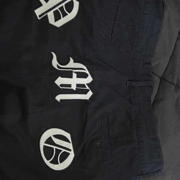 피스마이너스원 워크팬츠 블랙