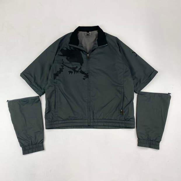 오클리 빅로고 컴버터블 윈드 자켓 (100)