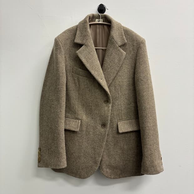 알테 Alte 울 알파카 블렌드 테일러드 자켓