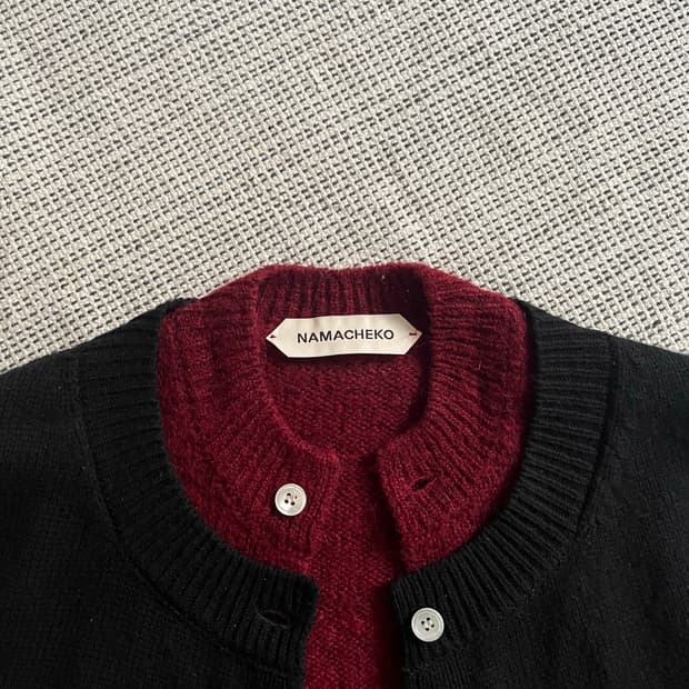 나마체코 레이어드 가디건