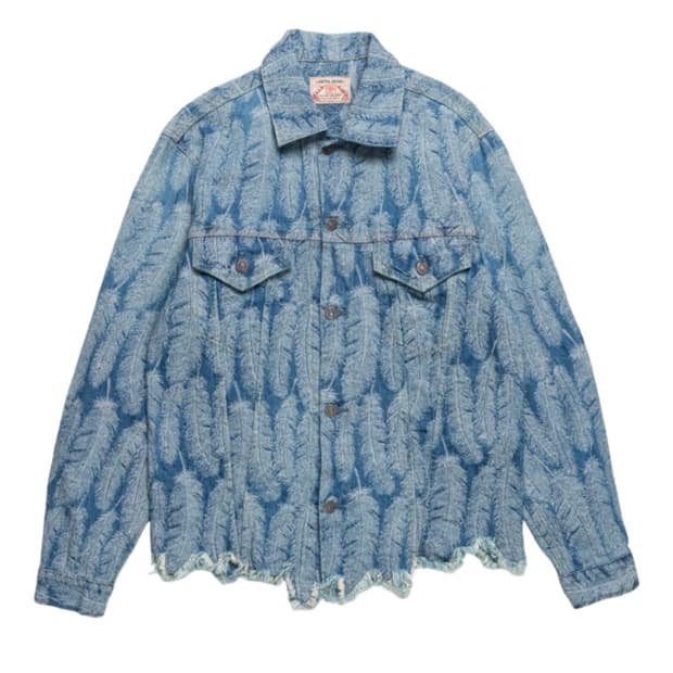 캐피탈 페더 데님 라이트 인디고 4 XL