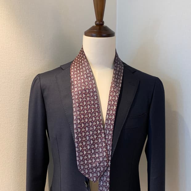 비비안웨스트우드 모노그램 명품넥타이 100실크 A+등급 8.8cm