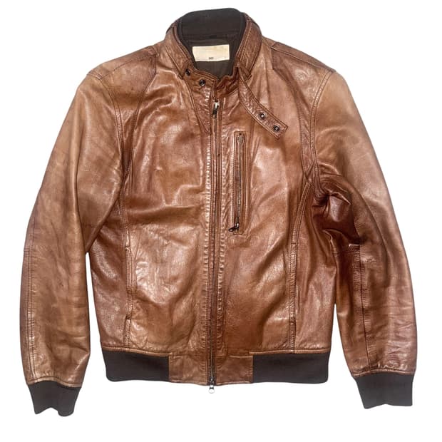Light Brown Leather Jacket