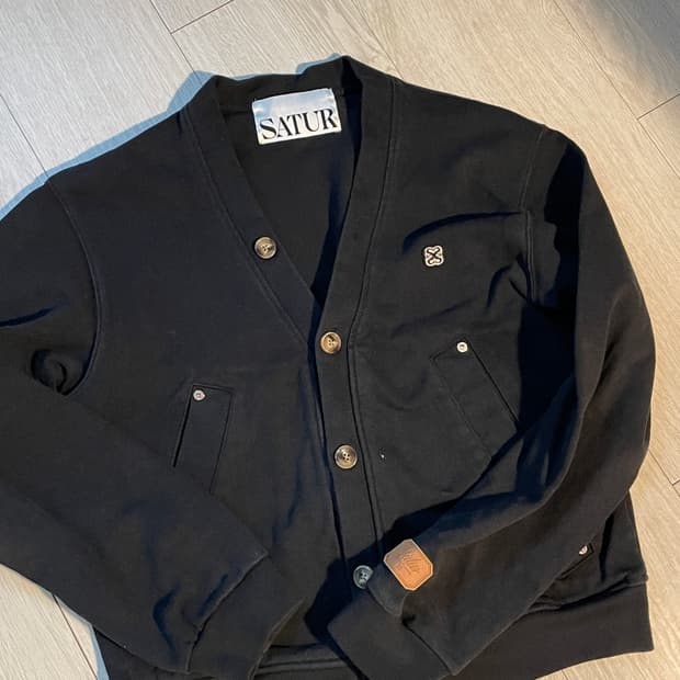 세터 코튼 가디건 