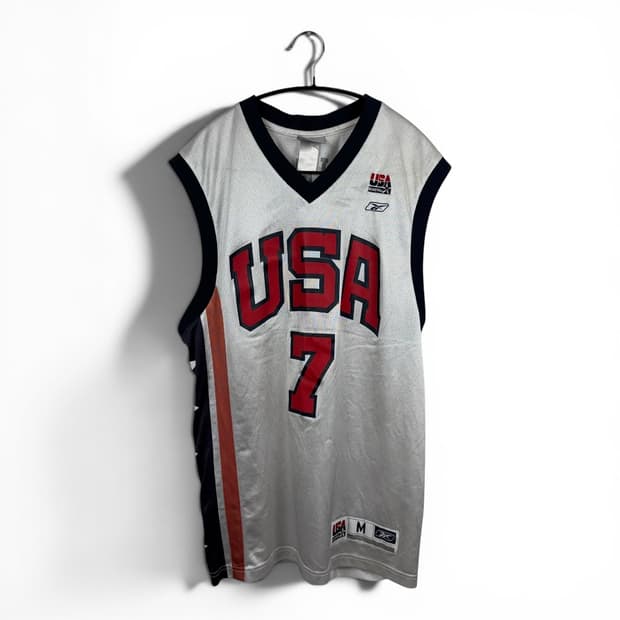 (M) 리복 올드스쿨 샤킬오닐 USA 국가대표 유니폼