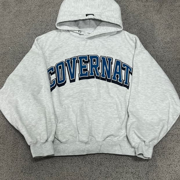 (S) 커버낫 멜란지 후드티