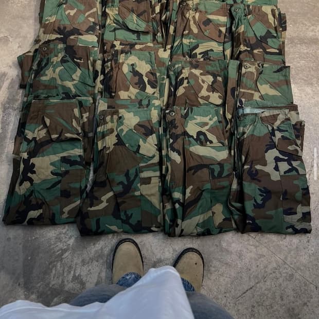 80s M-65 우드랜드 XL-L