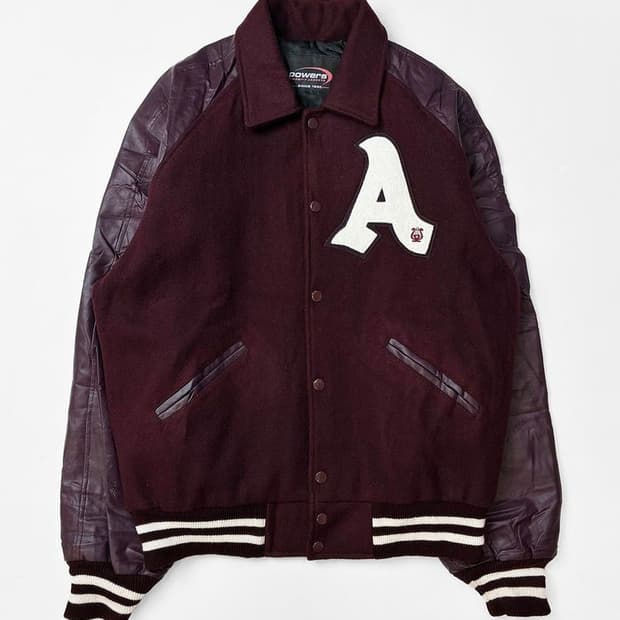 90s Vintage Cran Barry 바시티 자켓 PN5301