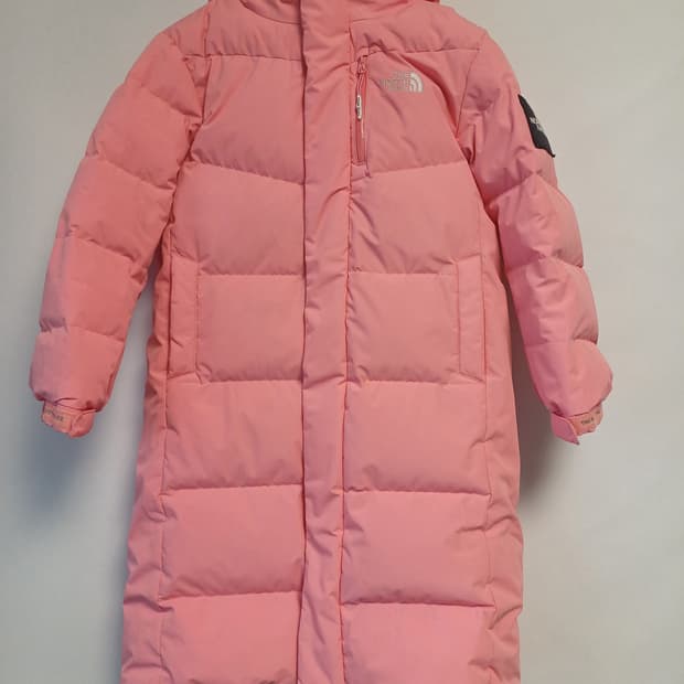 노스페이스 키즈 롱패딩 구스다운 (120사이즈)