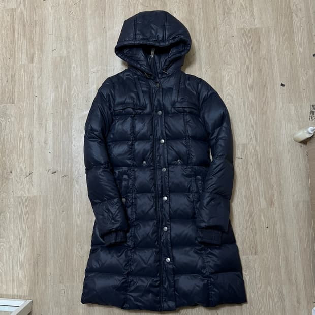 DKNY 도나카란 여성 프리미엄 후드 롱패딩 XS/85 