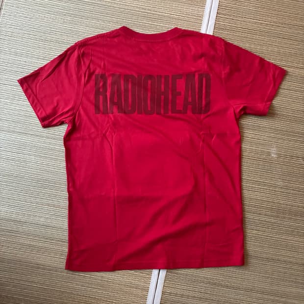 라디오헤드 2025 월드투어 티셔츠