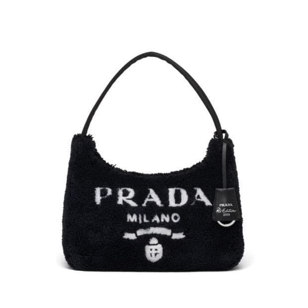 프라다 털 호보백