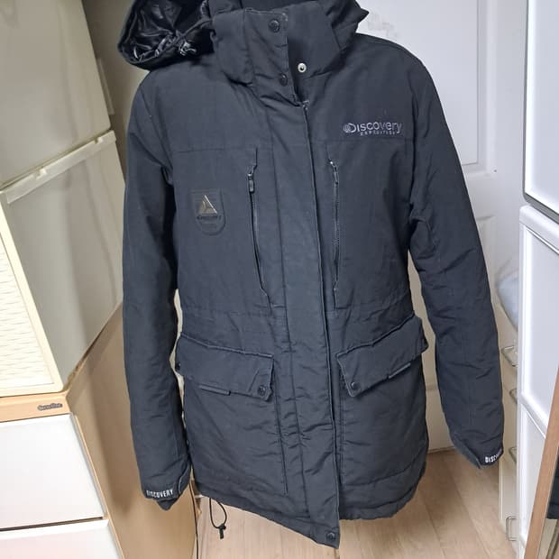 디스커버리 남성 패딩 구스다운 블랙 100