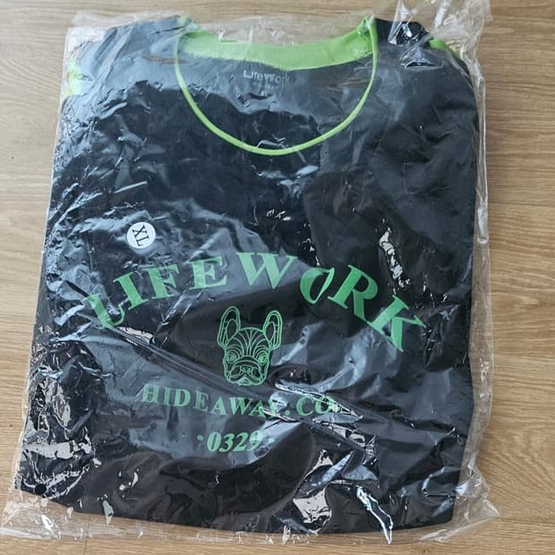 라이프워크반팔티셔프105사이즈