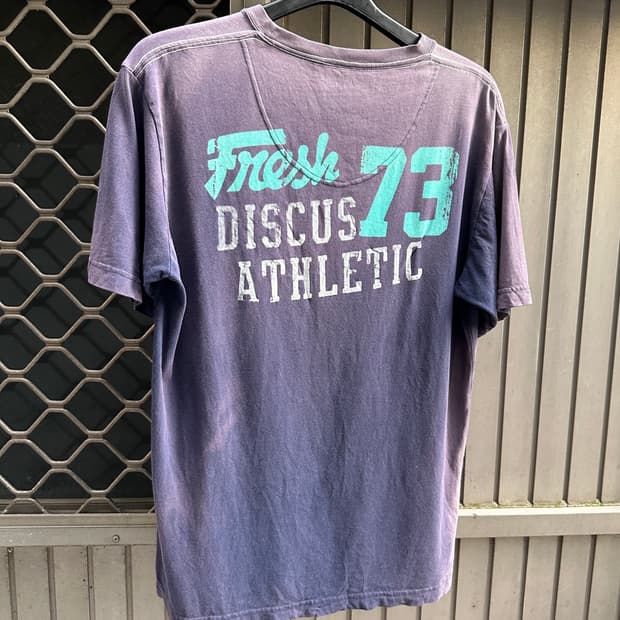 DISCUS ATHLETIC 그라데이션 프린팅 티 