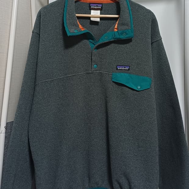 [L] 파타고니아 신칠라 스냅티 샤이아라보프 리젠 그린