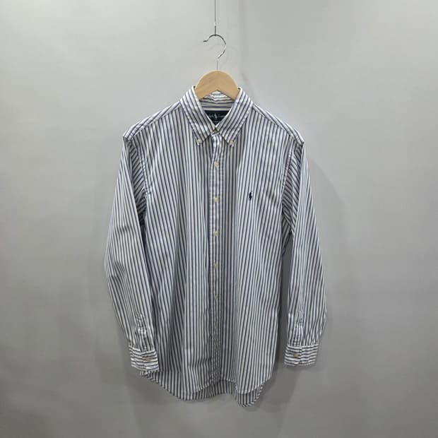 폴로랄프로렌 버튼다운 스트라이프 셔츠 M