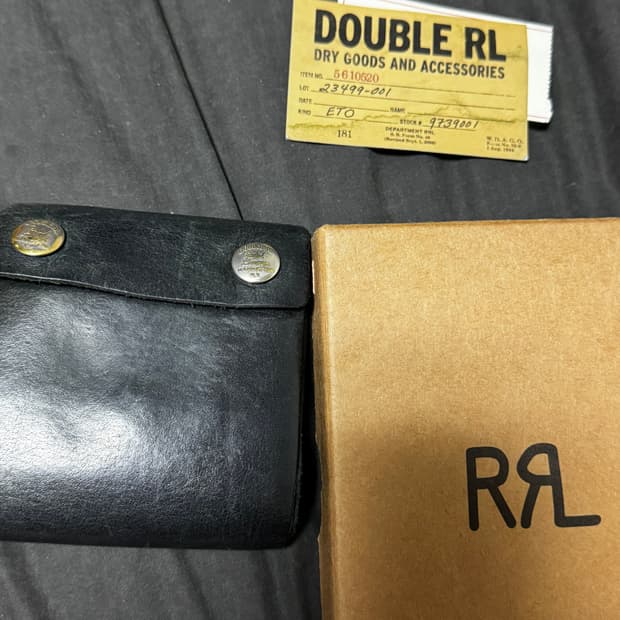 Rrl가죽지갑